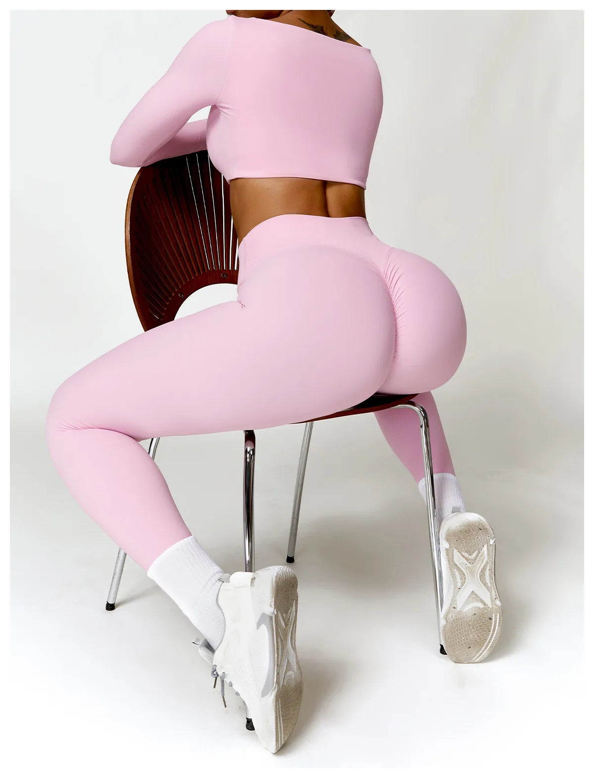 2PCS Yoga Suit Sports Set Women Quick-Drying Gym