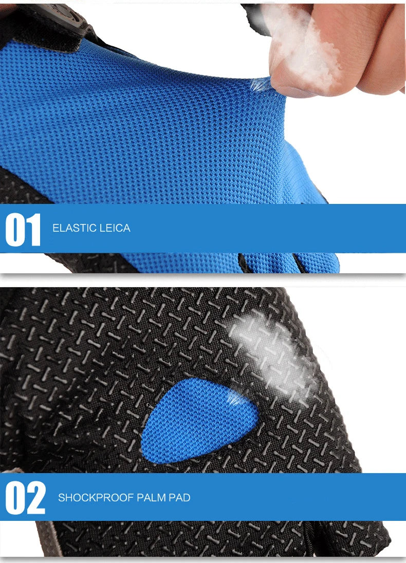 Unisex Half-Finger Anti-Slip Gym Gloves, image 9 of 28