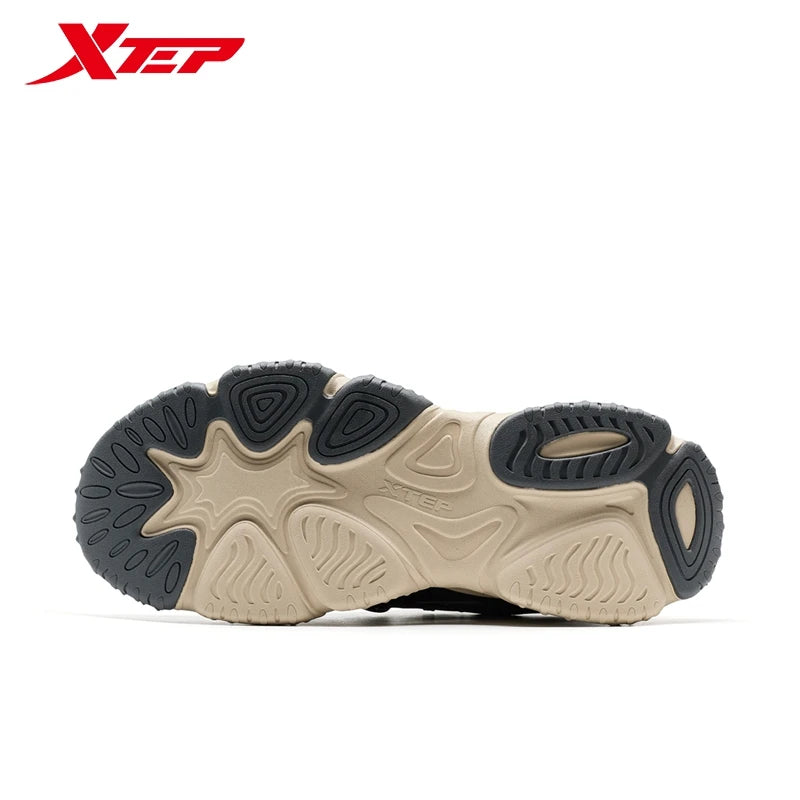 Xtep Volcano Casual Shoes Men 2025 Spring Comfortable