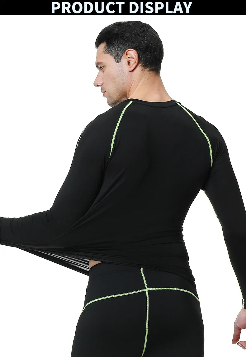 Mens Compression Pants Quick Dry Sportswear Running Tights