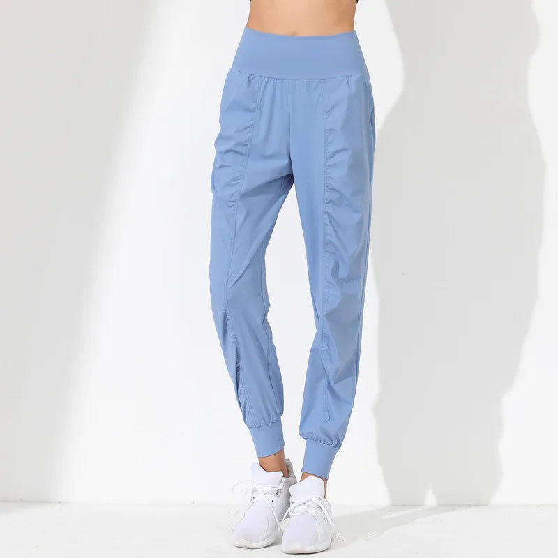 Women's Loose-Fit Cuffed Running Joggers, image 28 of 28