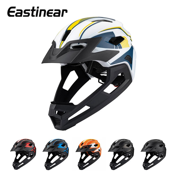 Kids' Full-Face Bike Helmet, 52-56cm