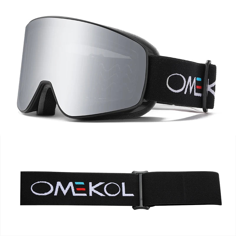 Double-Layer Lens Anti-Fog Ski Goggles, image 17 of 18
