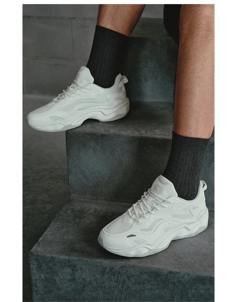 Xtep Casual Shoes Men 2024 Summer Comfortable Fashion