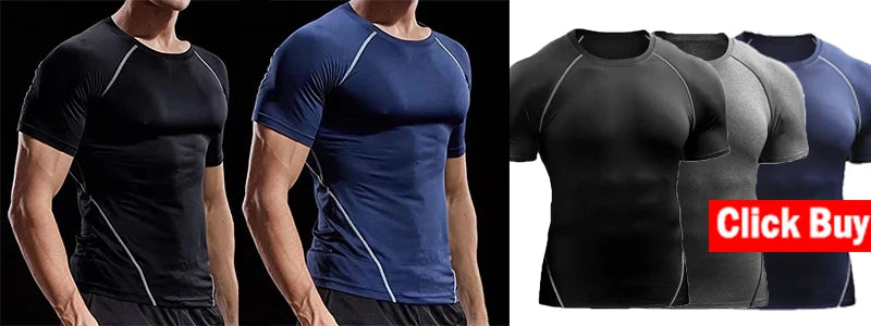 Summer Men Running T Shirt Sportswear Male Elastic