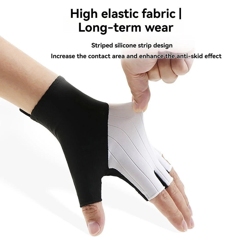 NOFOXO Summer Cycling Gloves Half Finger Breathable MTB