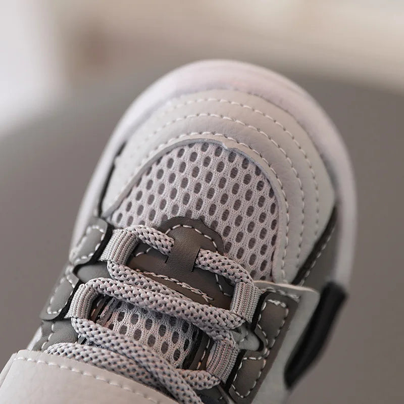 Kids' Soft-Sole Flexible Trainers, EU 21-30, image 6 of 16