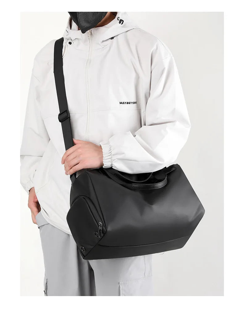 Zipper Large Capacity Oxford Travel Bags Solid Fitness