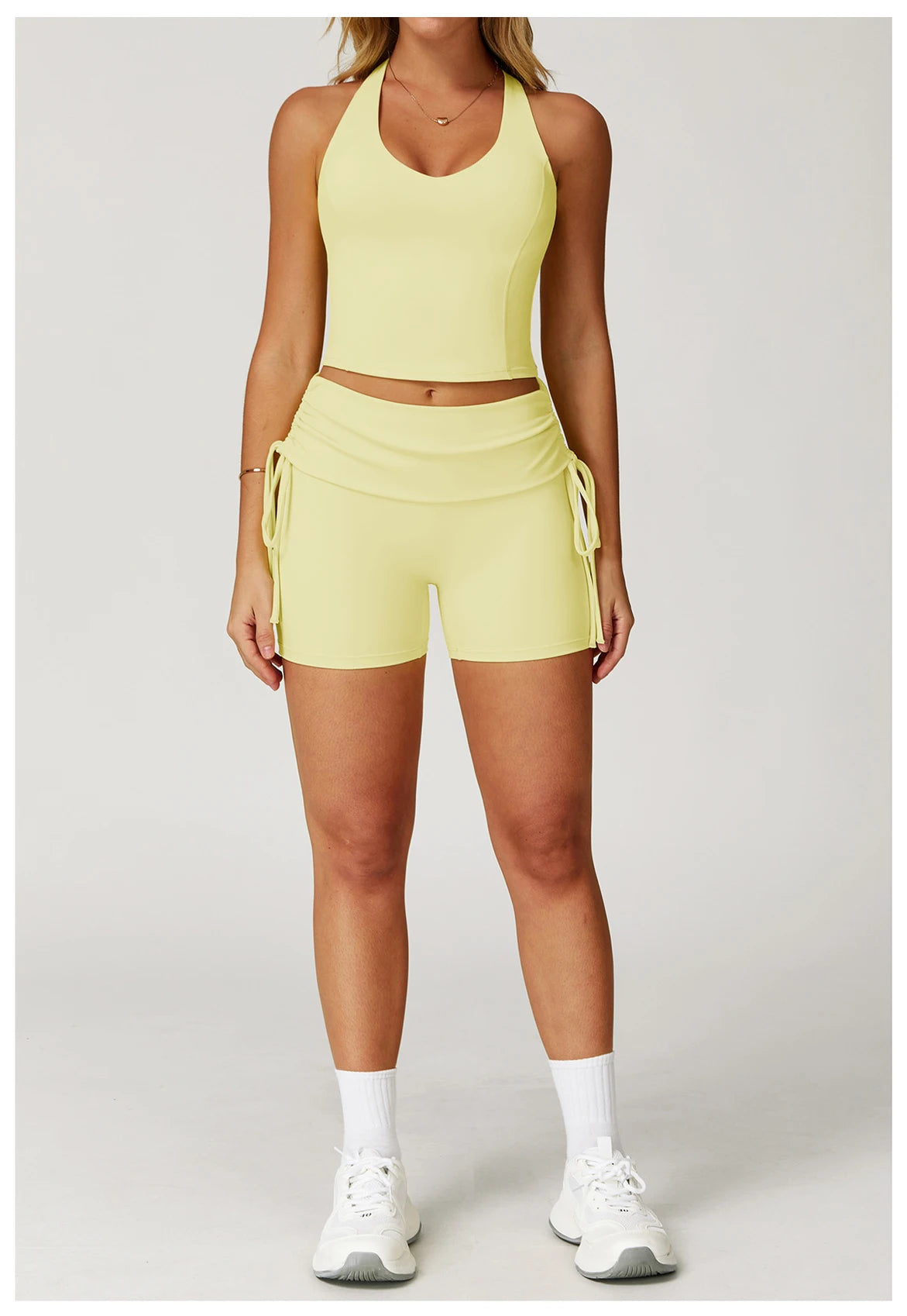 Women's Sports Bra and Bottoms Yoga Set, image 9 of 44