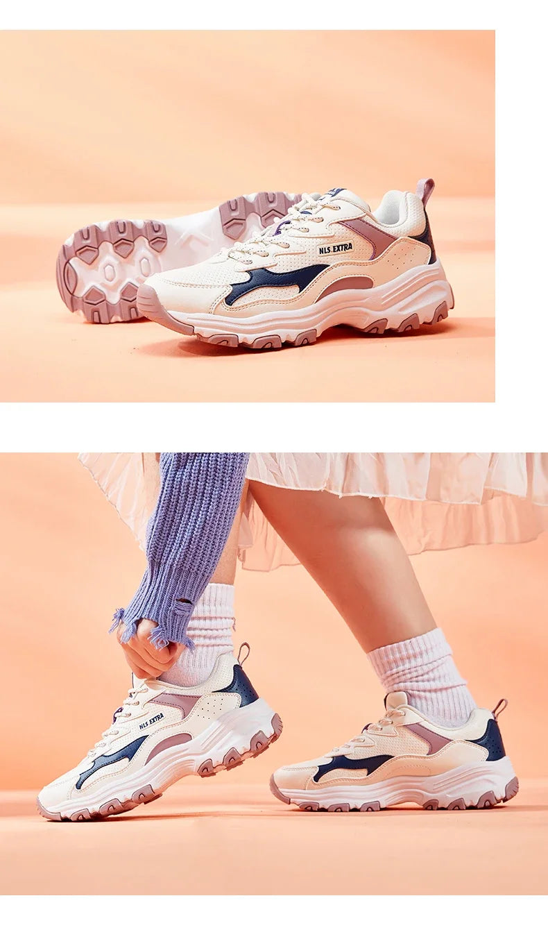 QIAODAN Leisure Shoes Women 2023 Fashion Sports Shoes