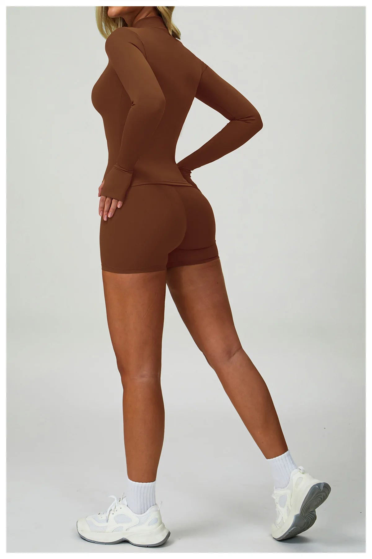 Women's 2-Piece Yoga Set, Leggings or Shorts, image 28 of 60