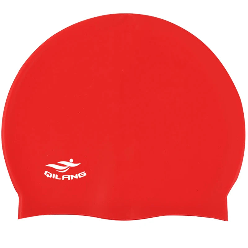 No Fog Head Silicone High-quality Swimming Cap Adults