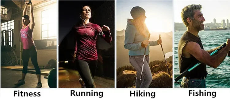 Adjustable Running Waist Pack Double Pocket Waterproof Phone