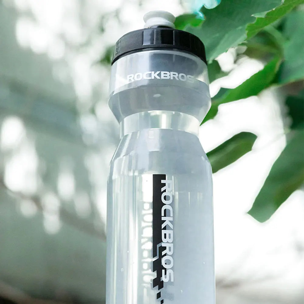 ROCKBROS Cycling Water Bottle+Water Bottle Holder 2-Piece Set