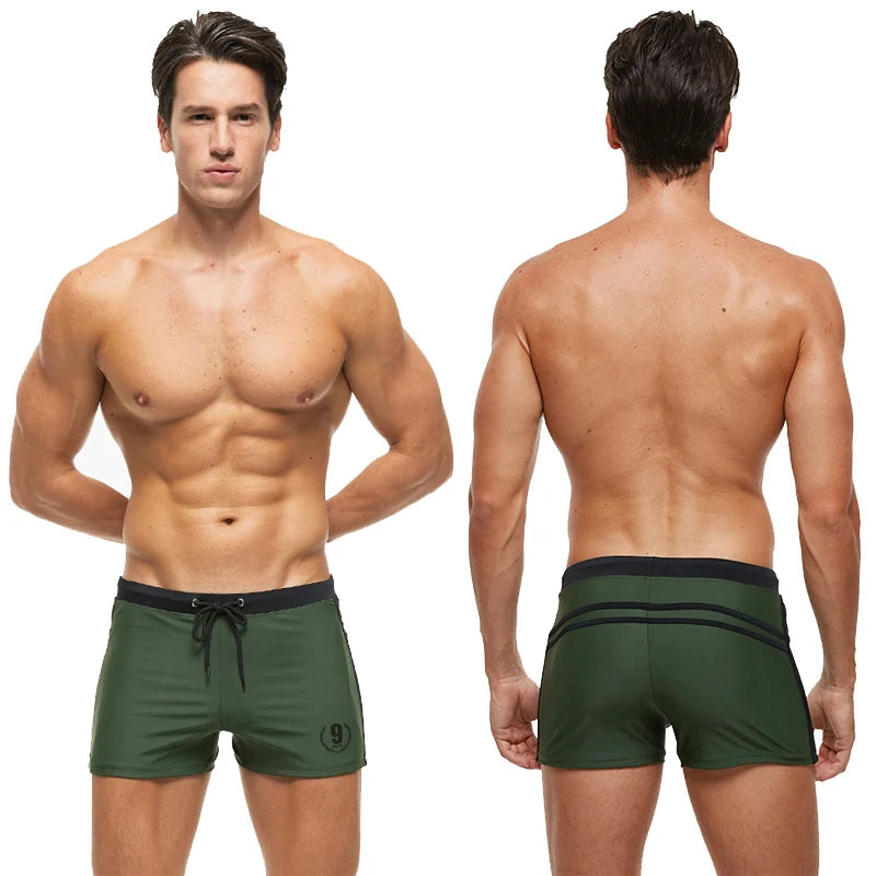 Men's Adjustable-Waist Swim Trunks, M-2XL, image 3 of 24