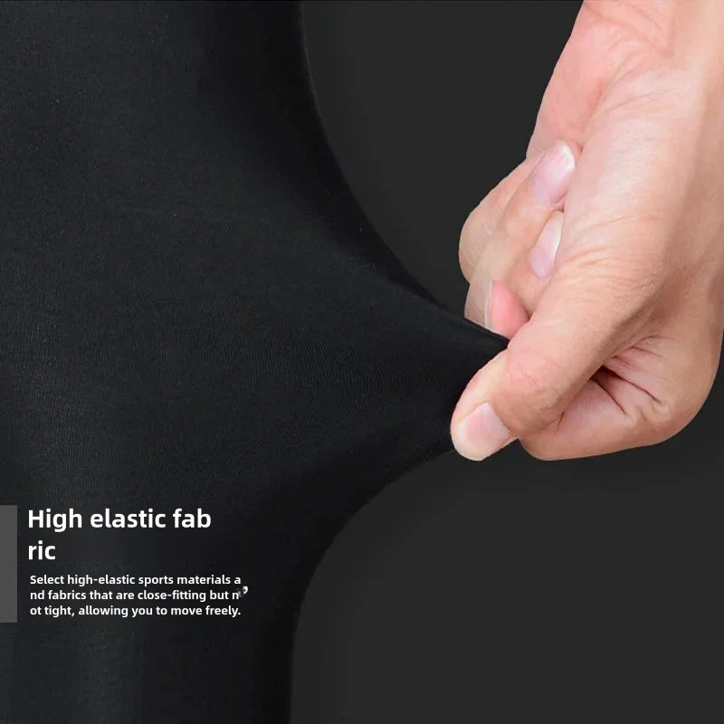 Men's Bodybuilding Compression Gym Shorts