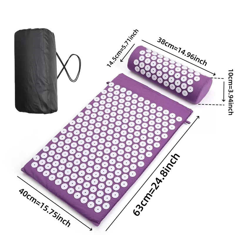 New Massager Cushion Massage Yoga Mat Acupressure Relieve