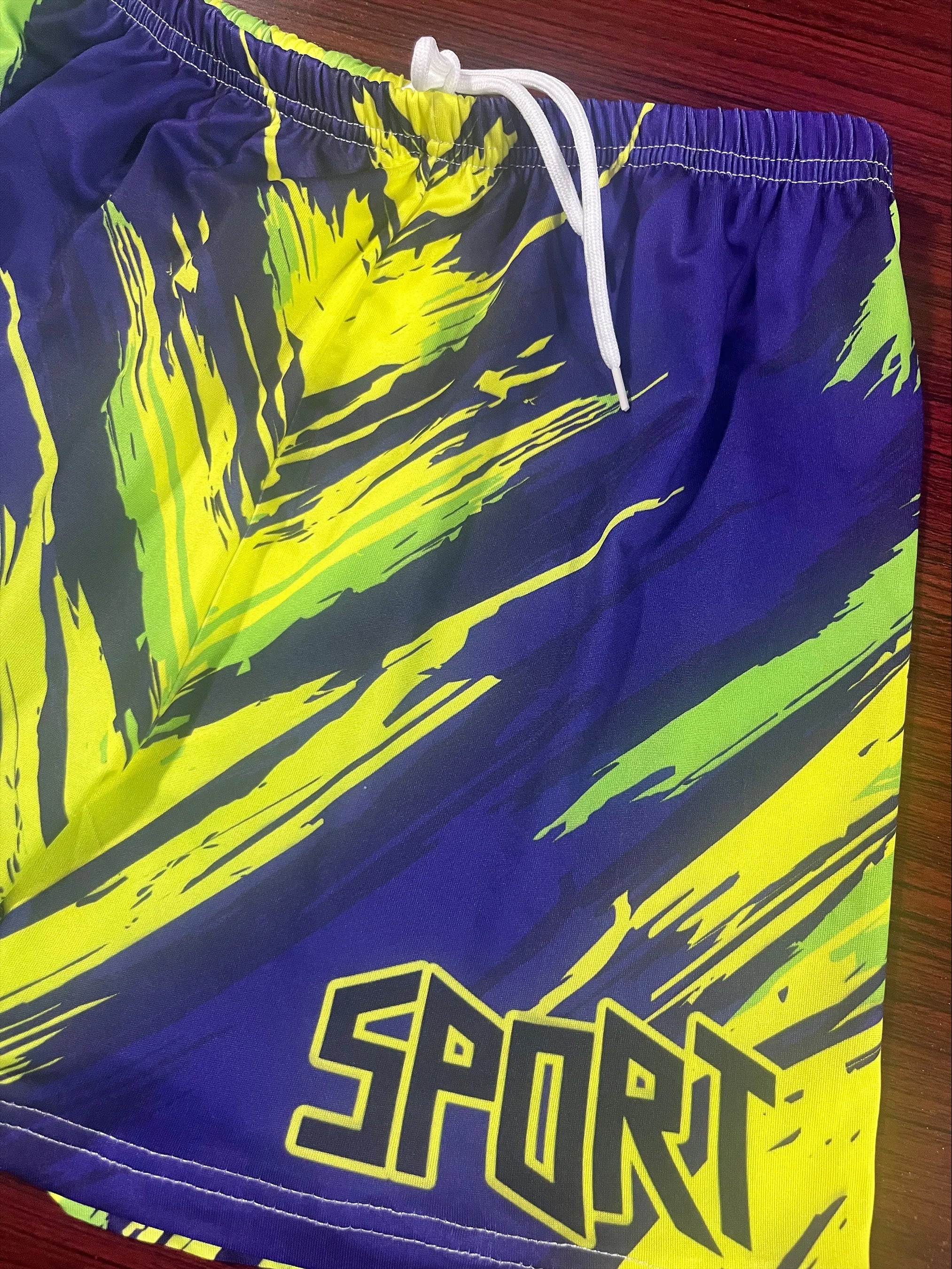 Men Swimming Plus Size 5XL 3D Printed Swimwear