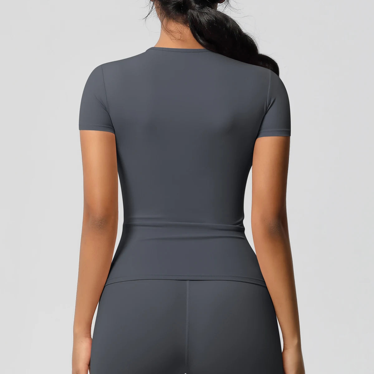 Workout Dry Fit Breathable High Elastic Sports Top