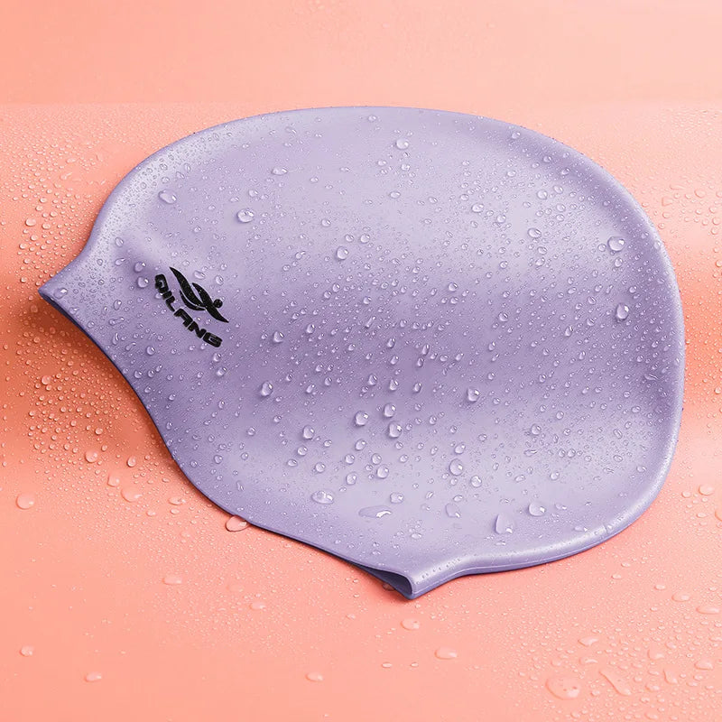 Adult Silicone Swimming Cap, 10 Colours, image 43 of 46