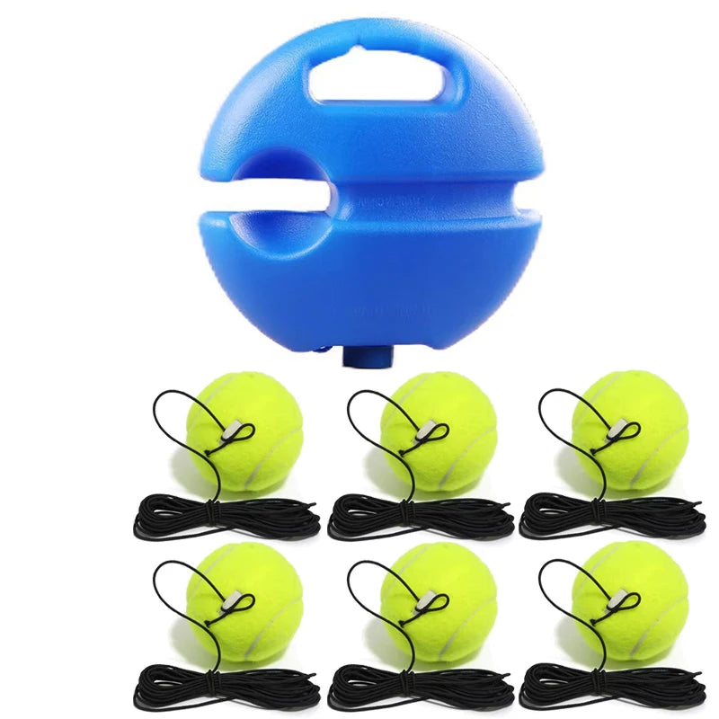 Heavy Duty Tennis Training Aids Base Elastic Rope