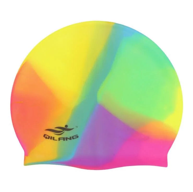 No Fog Head Silicone High-quality Swimming Cap Adults