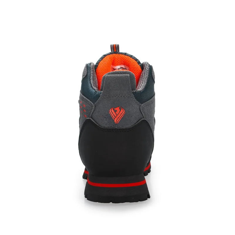 Men's Mountain Hiking Shoes, Reinforced Toe