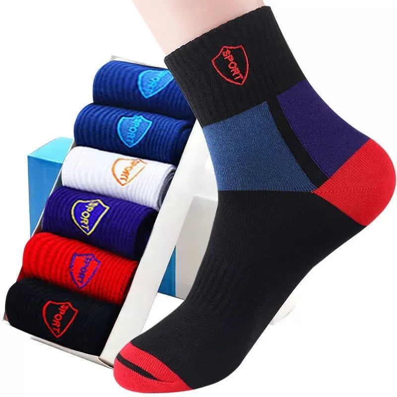 1pairs Men's Fashion Cotton Breathable Comfortable Ankle Socks,