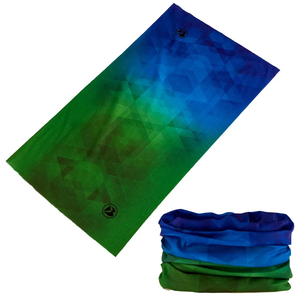Unisex Gradient Print Bandana Neck Gaiter, image 18 of 44