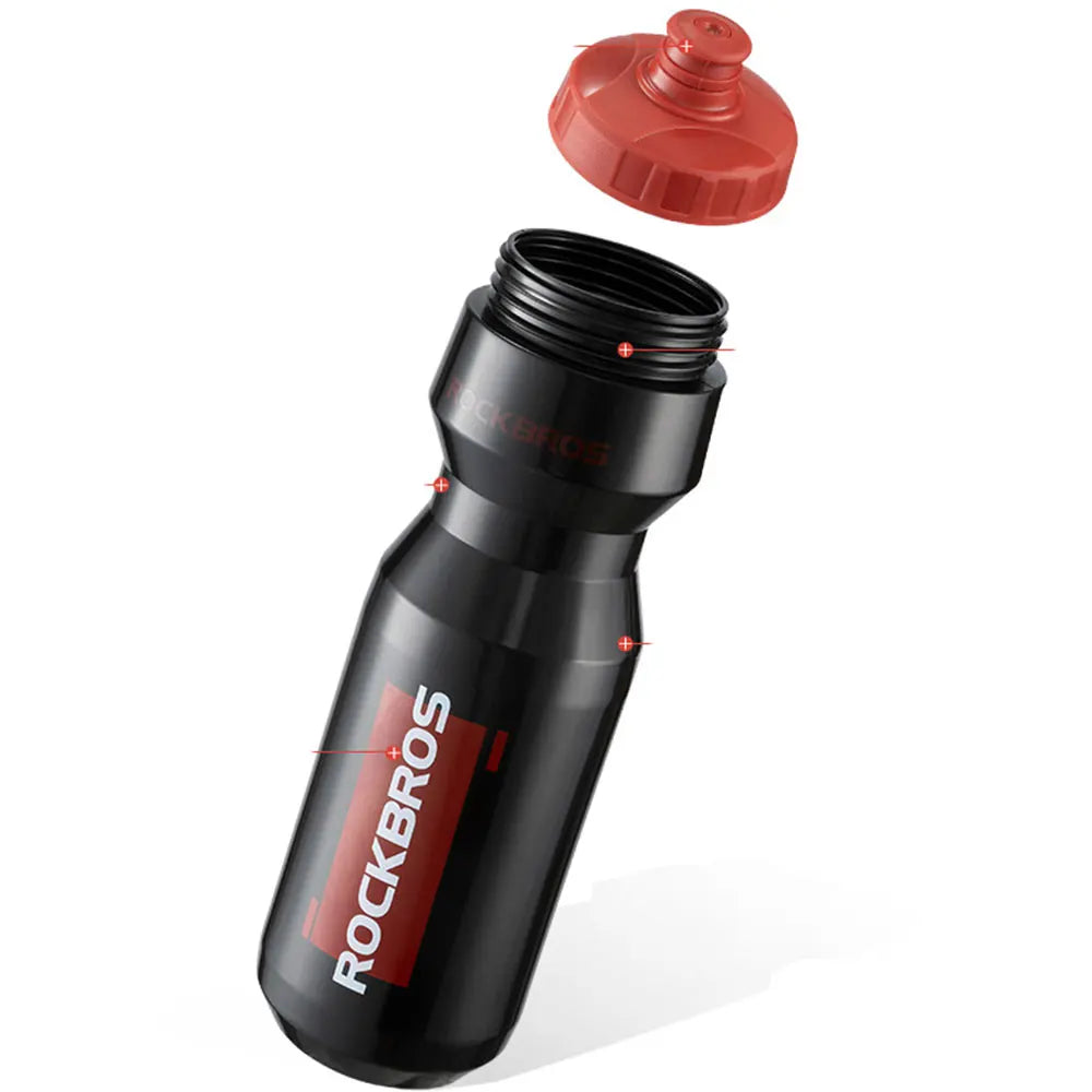 ROCKBROS Cycling Water Bottle+Water Bottle Holder 2-Piece Set