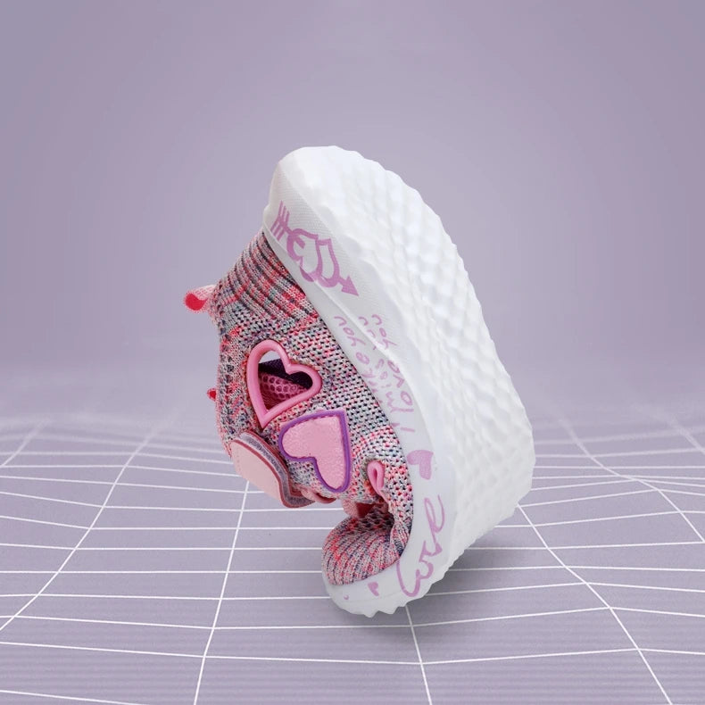 Girls Casual Shoes Light Mesh Sneakers Kids Summer