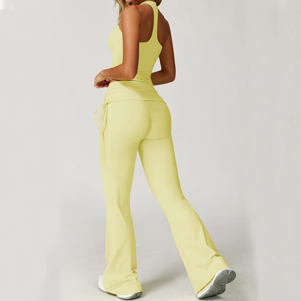 Women's Sports Bra and Bottoms Yoga Set
