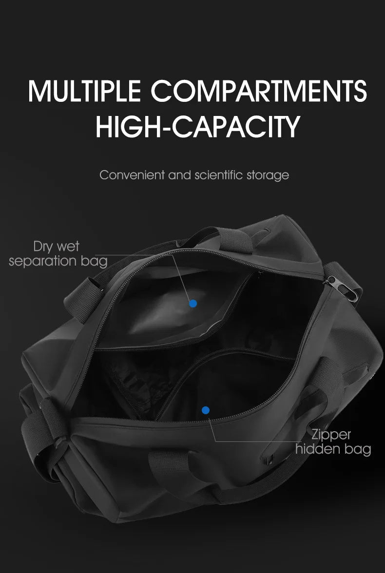 Large Oxford Fabric Gym and Travel Holdall, image 6 of 26
