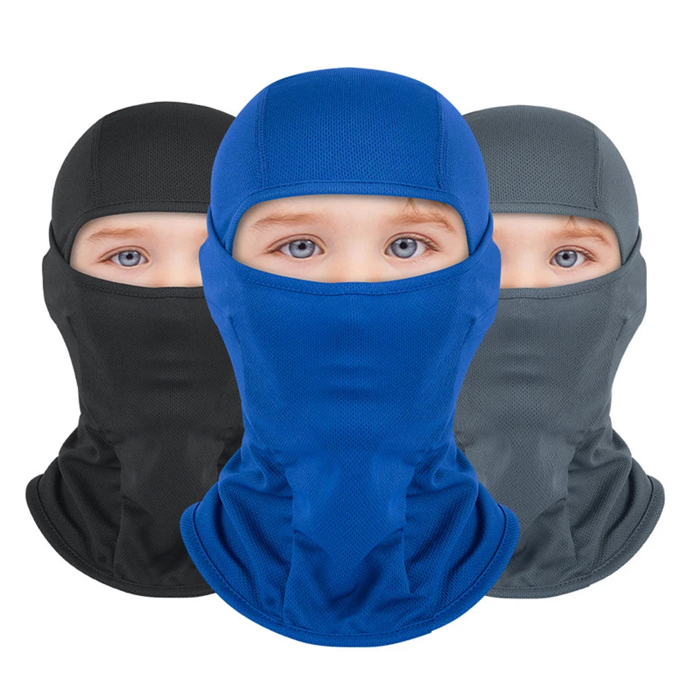 Kids' Windproof Full-Face Ski Balaclava, image 5 of 16