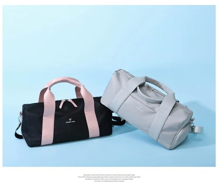 Women's Gym Bag with Separate Shoe Compartment, image 19 of 47