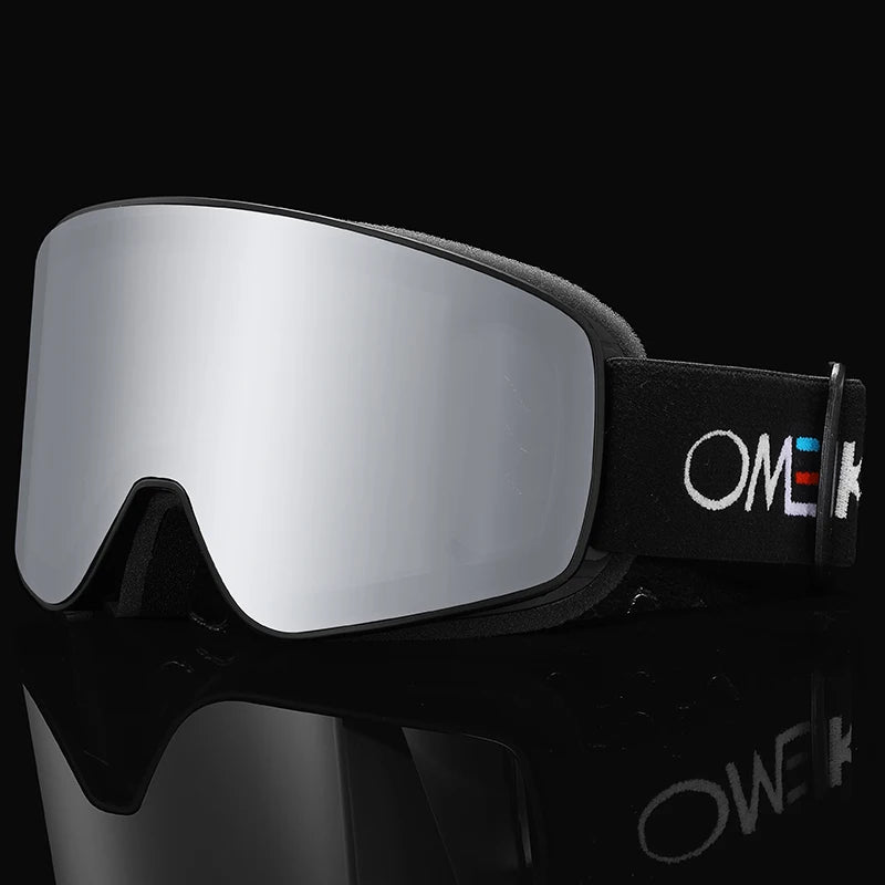 Double-Layer Lens Anti-Fog Ski Goggles