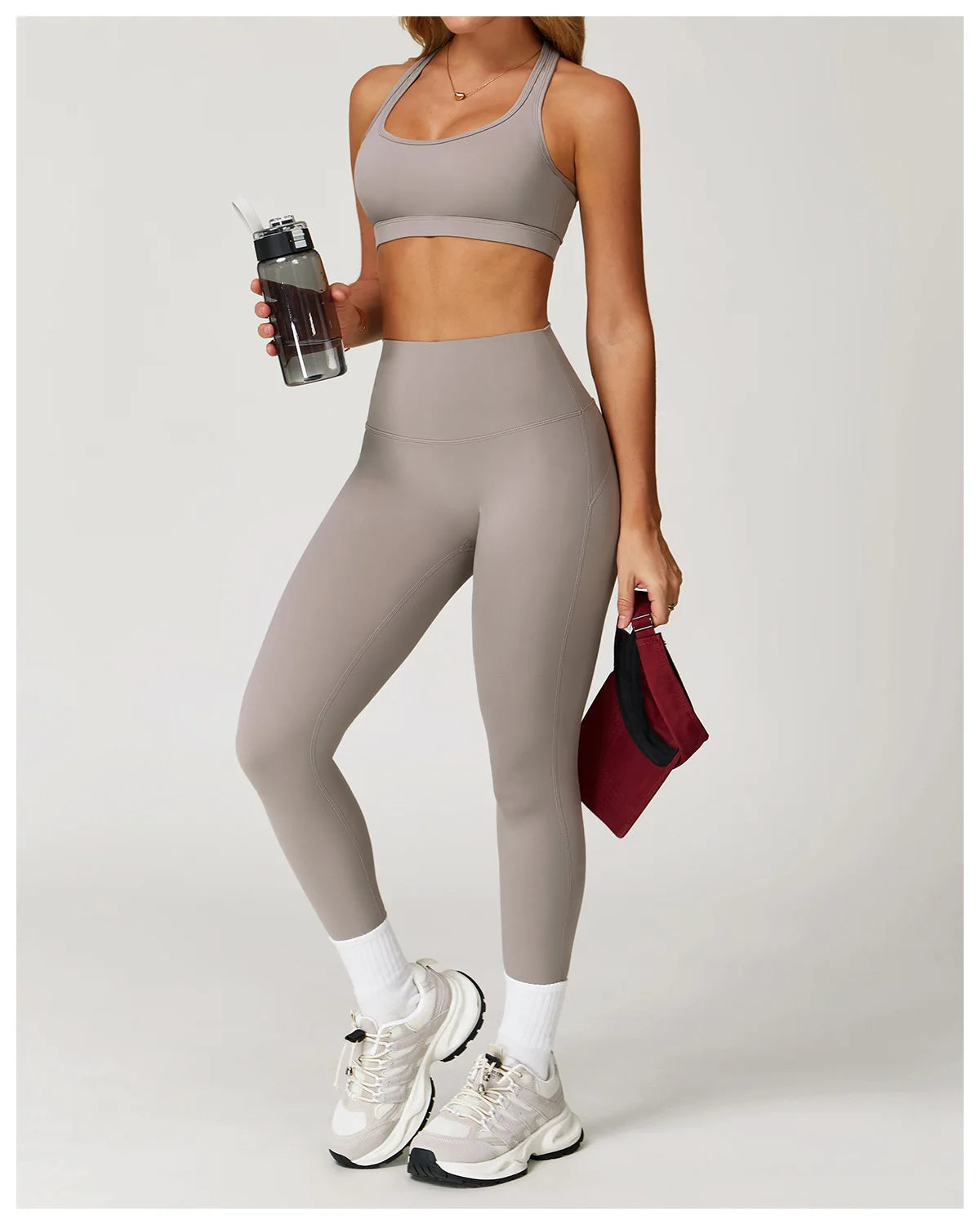Women's High-Waist Scrunch-Bum Yoga Leggings, image 8 of 41