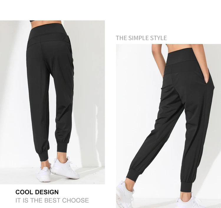 Women's Loose-Fit Cuffed Running Joggers, image 20 of 28