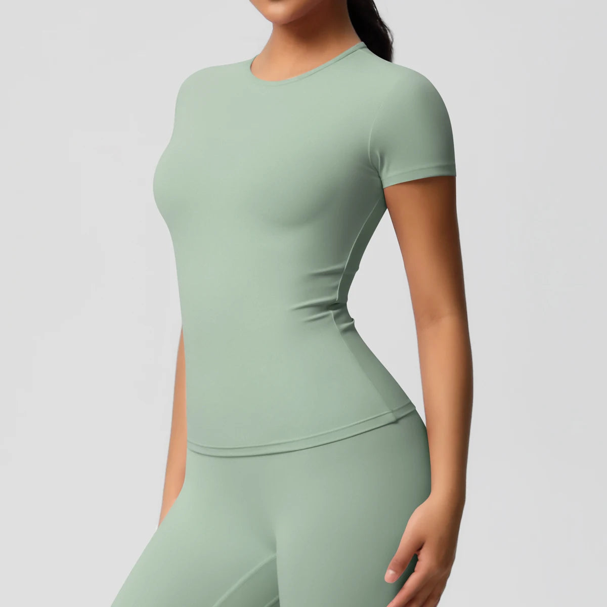 Workout Dry Fit Breathable High Elastic Sports Top