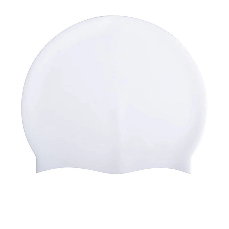 Unisex Waterproof Silicone Swimming Cap, image 24 of 32
