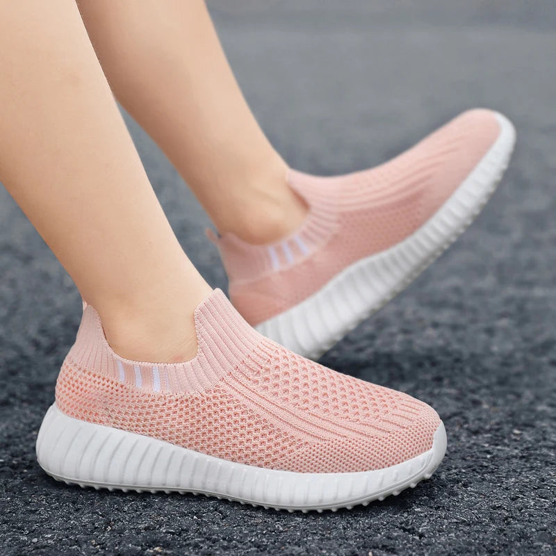 Kids' Slip-On Sock-Style Running Trainers, image 22 of 35