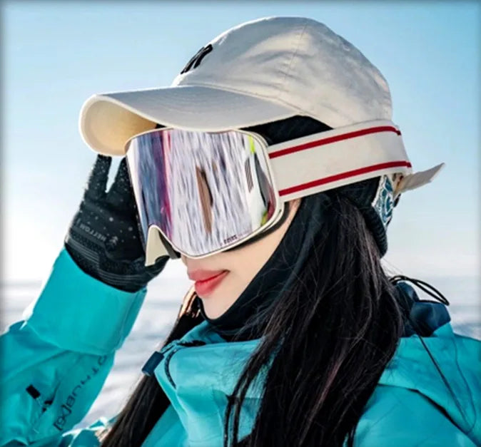 Ski Snowboard Goggles Women Men Skiing Eyewear Mask