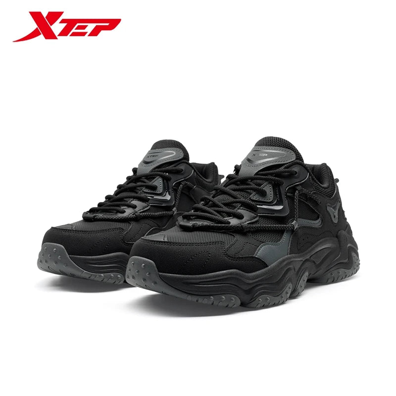 Xtep Volcano Casual Shoes Men 2025 Spring Comfortable