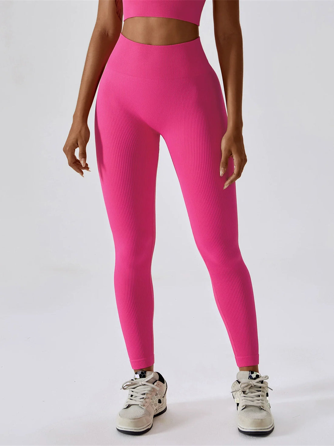 Women's High-Waisted Stretch Gym Leggings