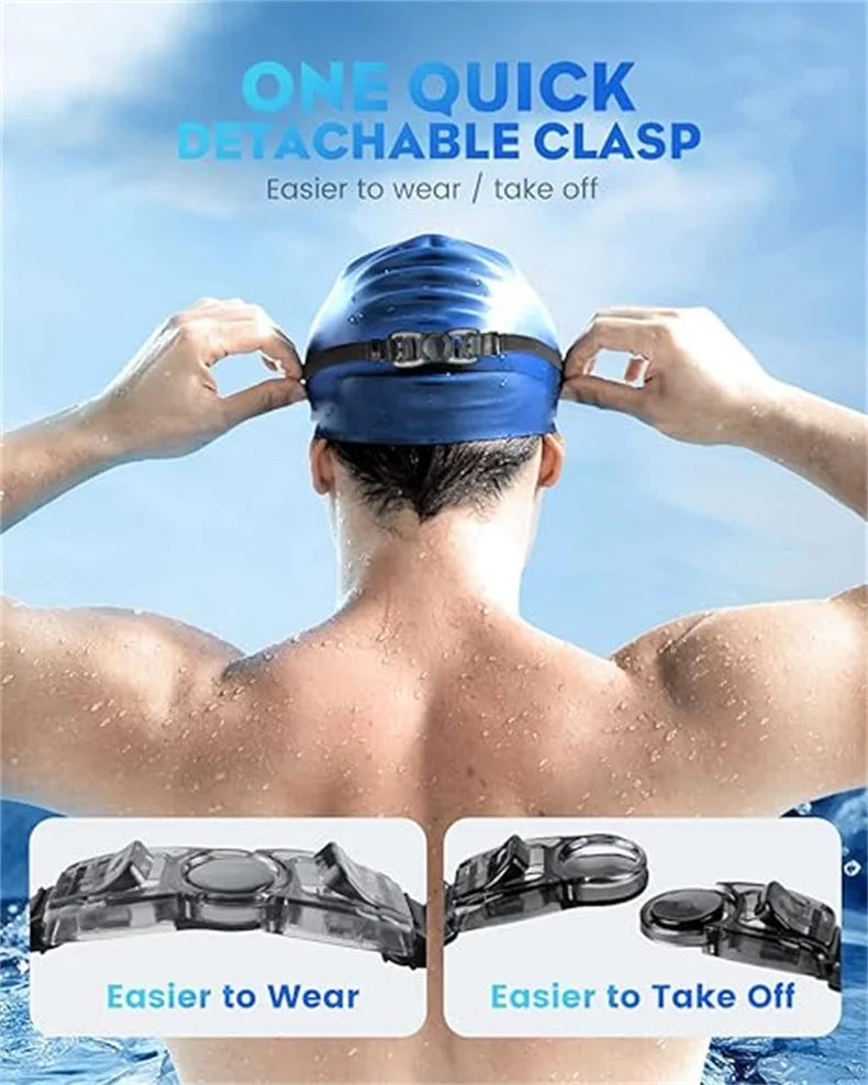 ARENA Professional Adult Anti-fog Swimming Goggles Earplugs Men