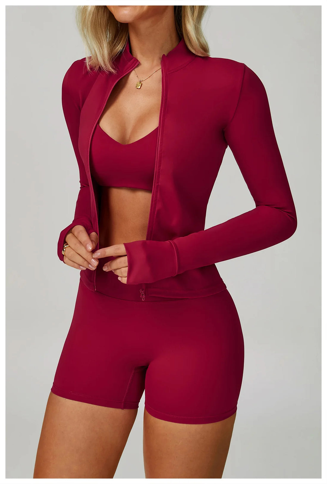 Women's 2-Piece Yoga Set, Leggings or Shorts