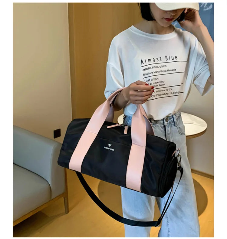 New Sport Gym Bag Women Outdoor Waterproof Separate