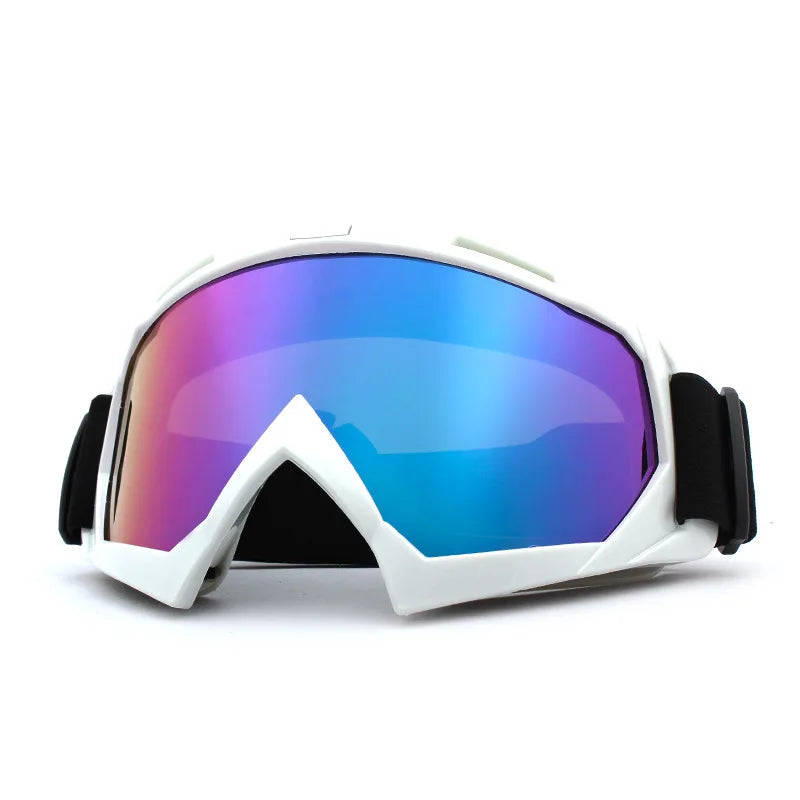 Windproof Anti-Fog Ski and Motorcycle Goggles