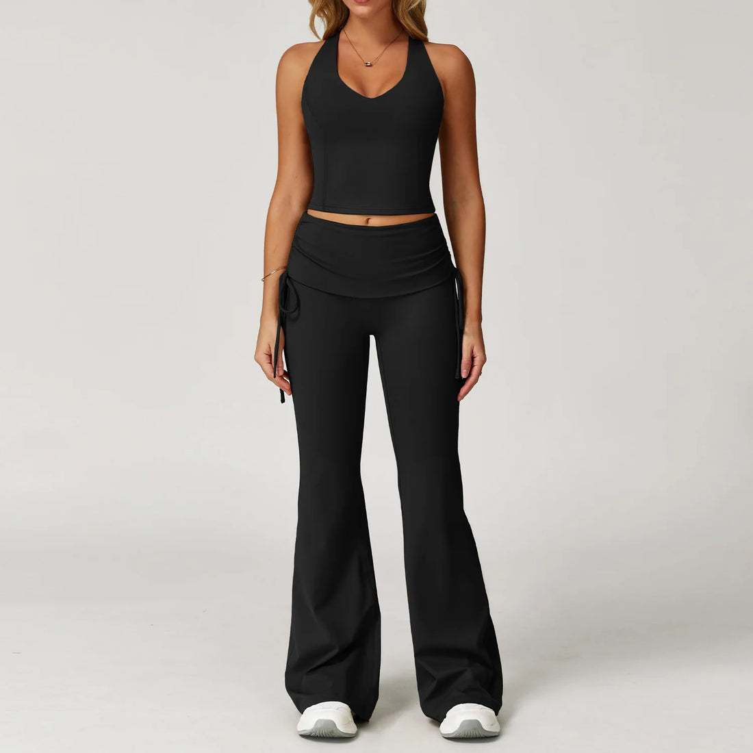 Women's Sports Bra and Bottoms Yoga Set