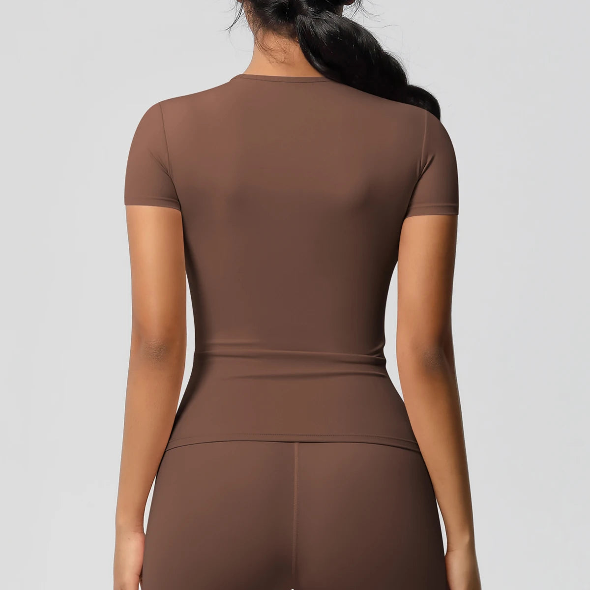 Workout Dry Fit Breathable High Elastic Sports Top